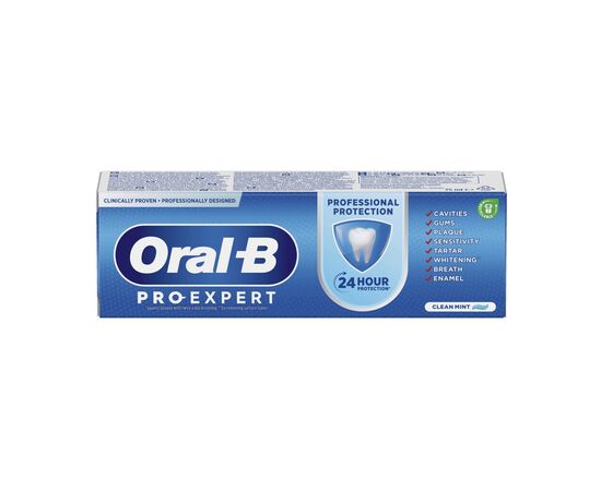 Зубна паста Oral-B Pro-Expert Здорове відбілювання 75 мл (8700216106788), зображення 3 Зубна паста Oral-B Pro-Expert Здорове відбілювання 75 мл (8700216106788), зображення 3