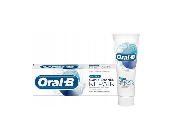 Зубна паста Oral-B Pro-Science Відновлення ясен та емалі Класична 75 мл (8700216028028) Зубна паста Oral-B Pro-Science Відновлення ясен та емалі Класична 75 мл (8700216028028)