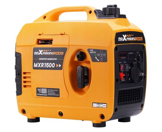 Генератор maXpeedingRODS MXR1500 (1 kW), 220V, 50Hz, 2,4л, ручной запуск (mxr1500), изображение 3 Генератор maXpeedingRODS MXR1500 (1 kW), 220V, 50Hz, 2,4л, ручной запуск (mxr1500), изображение 3