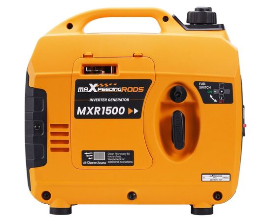 Генератор maXpeedingRODS MXR1500 (1 kW), 220V, 50Hz, 2,4л, ручной запуск (mxr1500), изображение 4 Генератор maXpeedingRODS MXR1500 (1 kW), 220V, 50Hz, 2,4л, ручной запуск (mxr1500), изображение 4