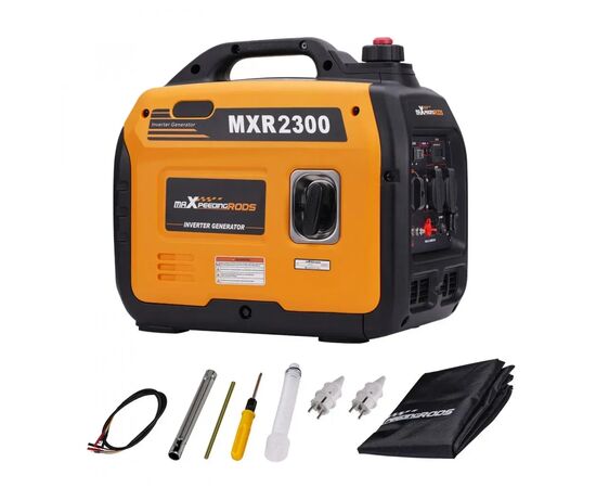 Генератор maXpeedingRODS MXR2300 (1,8 kW), 220V, 50Hz, 4л, ручной запуск (mxr2300), изображение 3 Генератор maXpeedingRODS MXR2300 (1,8 kW), 220V, 50Hz, 4л, ручной запуск (mxr2300), изображение 3