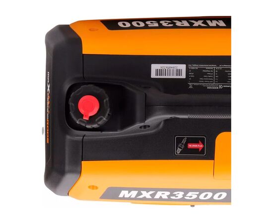 Генератор maXpeedingRODS MXR3500 (3 kW), 220V, 50Hz, 4л, ручной запуск (mxr3500), изображение 8 Генератор maXpeedingRODS MXR3500 (3 kW), 220V, 50Hz, 4л, ручной запуск (mxr3500), изображение 8