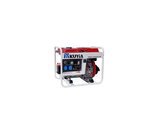 Генератор Kuyia TM3500CL, дизельний, 240V, 50Hz, 2,8-3kW, стартер, 12,5л (KYTM3500CL-1F-220-DA), зображення 2 Генератор Kuyia TM3500CL, дизельний, 240V, 50Hz, 2,8-3kW, стартер, 12,5л (KYTM3500CL-1F-220-DA), зображення 2