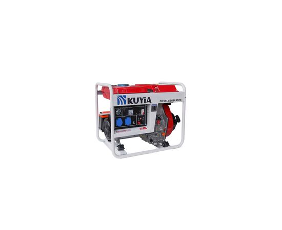 Генератор Kuyia TM5000CL, дизельний, 240V, 50Hz, 4,5-5kW, стартер, 12,5л (KYTM5000CL-1F-220-DA), зображення 4 Генератор Kuyia TM5000CL, дизельний, 240V, 50Hz, 4,5-5kW, стартер, 12,5л (KYTM5000CL-1F-220-DA), зображення 4