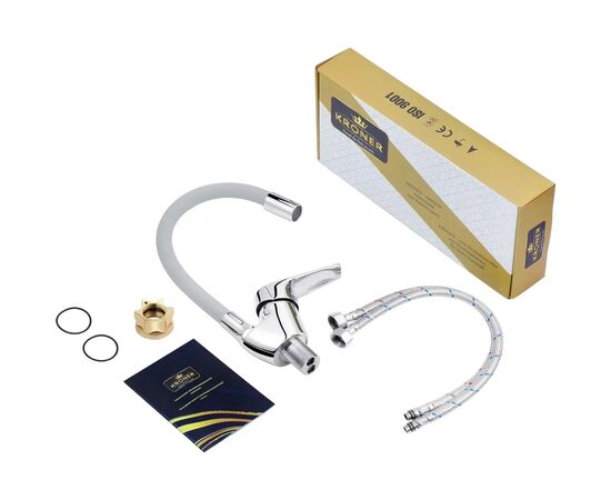 Смеситель Kroner Odra-C032GRA (CV023772), изображение 6 Смеситель Kroner Odra-C032GRA (CV023772), изображение 6