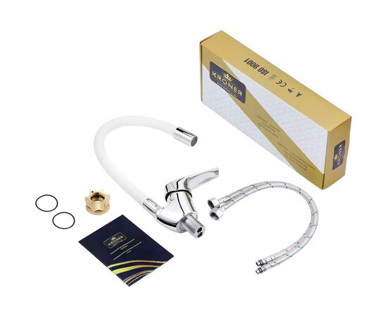 Змішувач Kroner Odra-C032WHI (CV021173), зображення 6 Змішувач Kroner Odra-C032WHI (CV021173), зображення 6