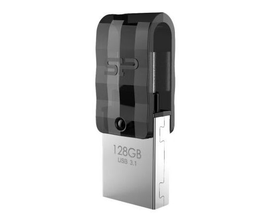 USB флеш накопитель Silicon Power 128GB C31 Silver USB 3.1/Type C (SP128GBUC3C31V1K) USB флеш накопитель Silicon Power 128GB C31 Silver USB 3.1/Type C (SP128GBUC3C31V1K)
