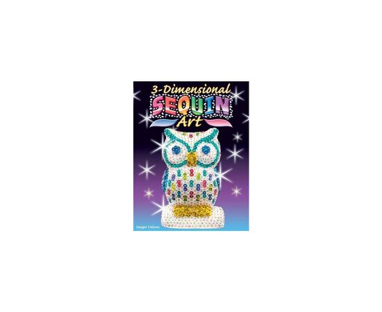 Набор для творчества Sequin Art 3D New Owl (SA1409)
