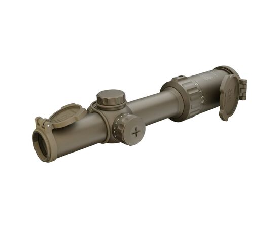 Оптический прицел SAI 1-6x24 сітка 7.62 BDС RAF. Coyote Brown (RNG16-T170-C20), изображение 2 Оптический прицел SAI 1-6x24 сітка 7.62 BDС RAF. Coyote Brown (RNG16-T170-C20), изображение 2