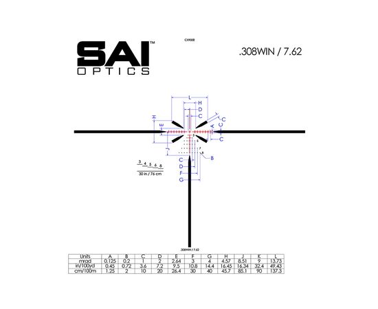 Оптический прицел SAI 1-6x24 сітка 7.62 BDС RAF. Coyote Brown (RNG16-T170-C20), изображение 6 Оптический прицел SAI 1-6x24 сітка 7.62 BDС RAF. Coyote Brown (RNG16-T170-C20), изображение 6