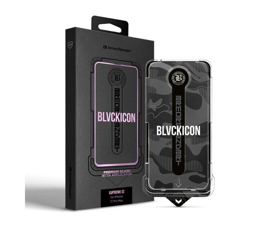 Стекло защитное Armorstandart Black Icon Supreme EZ iPhone 17 Pro Max (ARM86408) Стекло защитное Armorstandart Black Icon Supreme EZ iPhone 17 Pro Max (ARM86408)