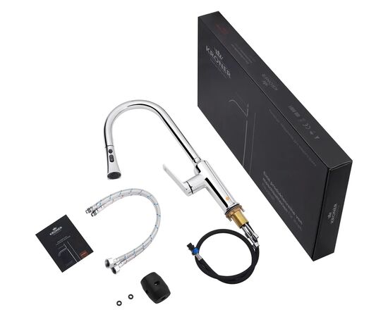 Смеситель Kroner KRP Makon-C030-T (CV033866), изображение 7 Смеситель Kroner KRP Makon-C030-T (CV033866), изображение 7