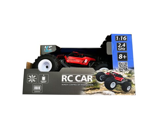 Радиоуправляемая игрушка KS Drive Off-road - Strong Power (красный, 1:16) (SL-8423ARH), изображение 5 Радиоуправляемая игрушка KS Drive Off-road - Strong Power (красный, 1:16) (SL-8423ARH), изображение 5