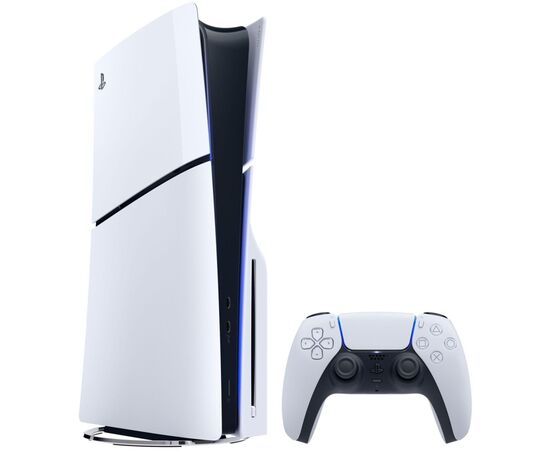 Игровая консоль Sony Playstation 5 Slim Blu-ray 825GB (+EA SPORTS FC 26) (1000049854), изображение 3 Игровая консоль Sony Playstation 5 Slim Blu-ray 825GB (+EA SPORTS FC 26) (1000049854), изображение 3