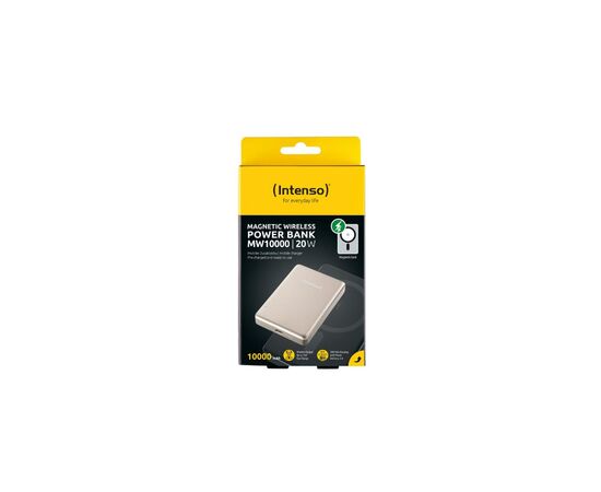 Батарея универсальная Intenso MW10000 10000mAh Magnetic champagne (7344031), изображение 2 Батарея универсальная Intenso MW10000 10000mAh Magnetic champagne (7344031), изображение 2