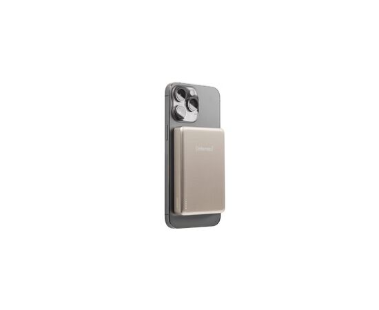Батарея универсальная Intenso MW10000 10000mAh Magnetic champagne (7344031), изображение 3 Батарея универсальная Intenso MW10000 10000mAh Magnetic champagne (7344031), изображение 3