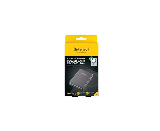 Батарея универсальная Intenso MW10000 10000mAh Magnetic grey (7344034), изображение 2 Батарея универсальная Intenso MW10000 10000mAh Magnetic grey (7344034), изображение 2