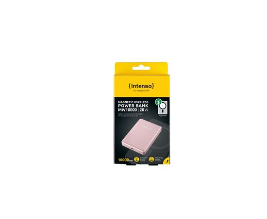 Батарея универсальная Intenso MW10000 10000mAh Magnetic rose (7344033), изображение 2 Батарея универсальная Intenso MW10000 10000mAh Magnetic rose (7344033), изображение 2