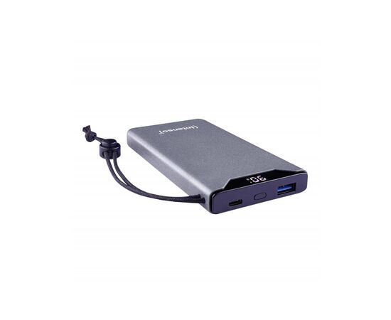 Батарея универсальная Intenso F10000 10000mAh QC3.0 grey (7332034), изображение 2 Батарея универсальная Intenso F10000 10000mAh QC3.0 grey (7332034), изображение 2