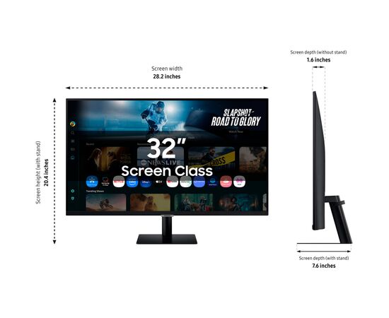 Монитор Samsung LS32FM702UIXUA, изображение 10 Монитор Samsung LS32FM702UIXUA, изображение 10
