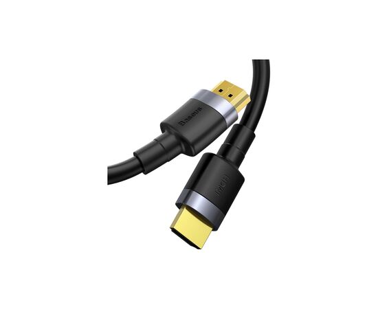 Кабель мультимедійний HDMI M to HDMI M 3.0m Baseus (CADKLF-G01), зображення 2 Кабель мультимедійний HDMI M to HDMI M 3.0m Baseus (CADKLF-G01), зображення 2