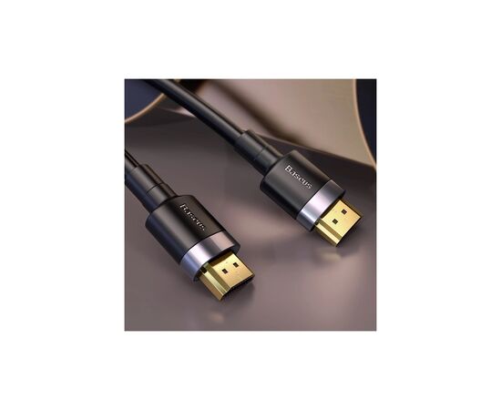 Кабель мультимедійний HDMI M to HDMI M 3.0m Baseus (CADKLF-G01), зображення 5 Кабель мультимедійний HDMI M to HDMI M 3.0m Baseus (CADKLF-G01), зображення 5