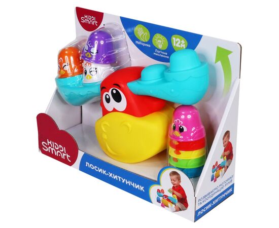 Развивающая игрушка Kiddi Smart балансир – Лосик-шаташка (4553-KS), изображение 3 Развивающая игрушка Kiddi Smart балансир – Лосик-шаташка (4553-KS), изображение 3