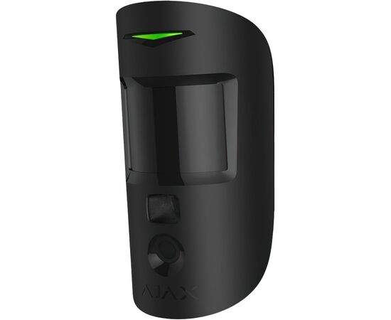 Датчик движения Ajax MotionCam HDR (PhOD) black, изображение 2 Датчик движения Ajax MotionCam HDR (PhOD) black, изображение 2