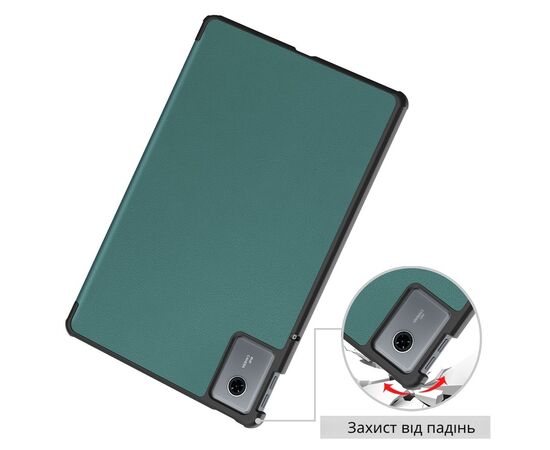 Чохол до планшета BeCover Smart Case Lenovo Idea Tab/K11 (2nd Gen) TB336/Xiaoxin Pad (2025) 11" Dark Green (714097), зображення 5 Чохол до планшета BeCover Smart Case Lenovo Idea Tab/K11 (2nd Gen) TB336/Xiaoxin Pad (2025) 11" Dark Green (714097), зображення 5