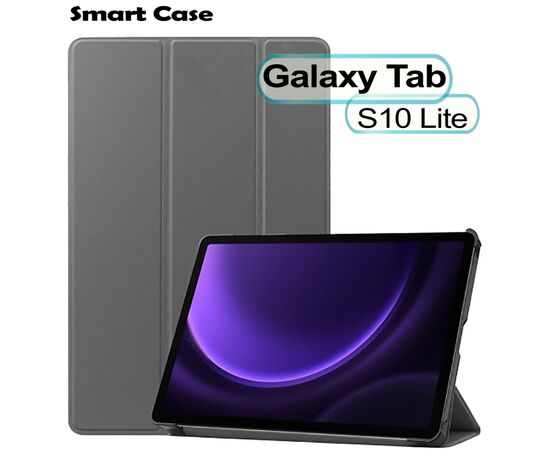 Чохол до планшета BeCover Smart Case Samsung Galaxy Tab S10 Lite SM-X400/406 10.9" Gray (713840) Чохол до планшета BeCover Smart Case Samsung Galaxy Tab S10 Lite SM-X400/406 10.9" Gray (713840)