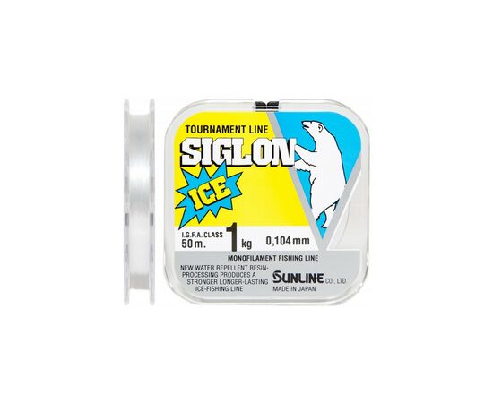 Леска Sunline_ТОВ SIGLON ICE 50м #0.4/0.104мм 1кг (1658.03.10) Леска Sunline_ТОВ SIGLON ICE 50м #0.4/0.104мм 1кг (1658.03.10)