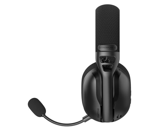 Наушники Hator Hyperpunk 3X Wireless Black (ESH14), изображение 3 Наушники Hator Hyperpunk 3X Wireless Black (ESH14), изображение 3