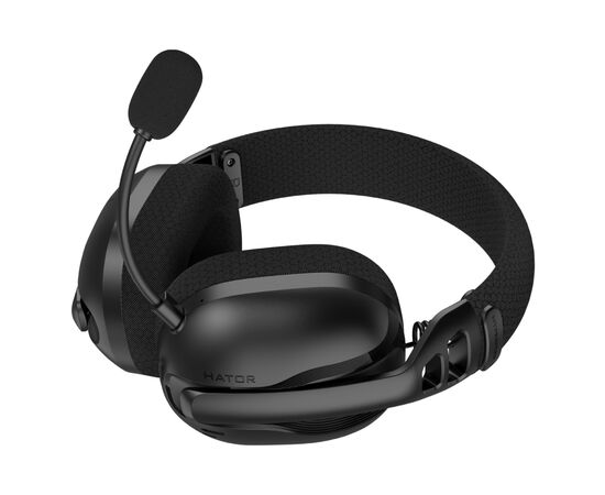 Наушники Hator Hyperpunk 3X Wireless Black (ESH14), изображение 5 Наушники Hator Hyperpunk 3X Wireless Black (ESH14), изображение 5