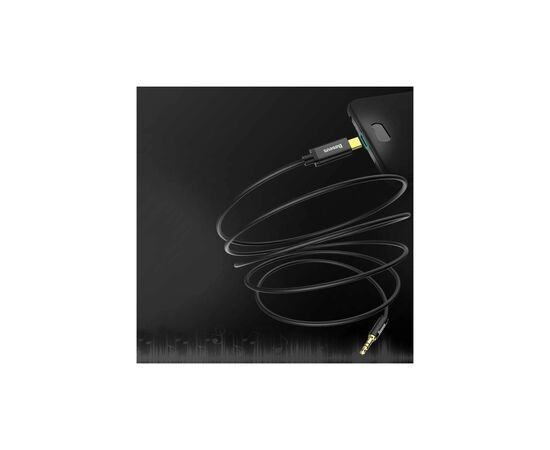 Кабель мультимедійний USB-C to 3.5mm M 1.2m black Baseus (CAM01-01), зображення 8 Кабель мультимедійний USB-C to 3.5mm M 1.2m black Baseus (CAM01-01), зображення 8