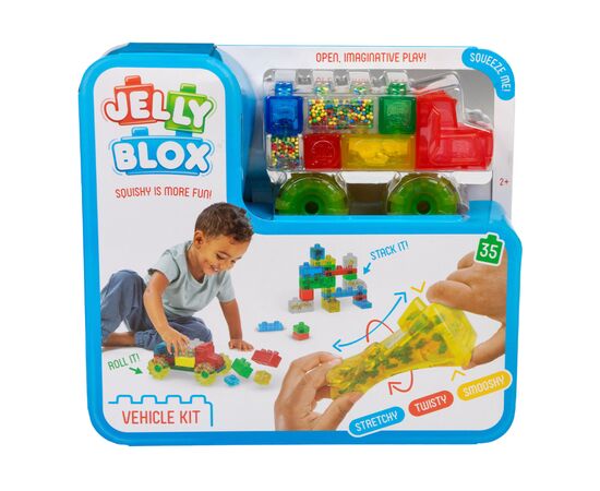 Конструктор Jelly Blox Сенсорный Машинка Врум-врум! (931694) Конструктор Jelly Blox Сенсорный Машинка Врум-врум! (931694)