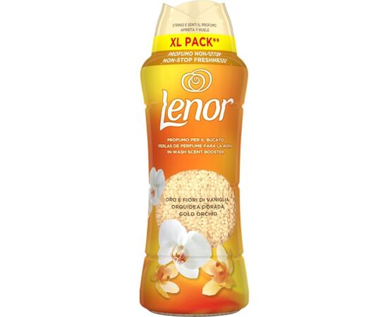 Кондиционер для белья Lenor Парфюмированные гранулы Золотая орхидея и ваниль 495 г (8700216704809) Кондиционер для белья Lenor Парфюмированные гранулы Золотая орхидея и ваниль 495 г (8700216704809)