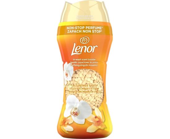 Кондиционер для белья Lenor Парфюмированные гранулы Золотая орхидея и ваниль 195 г (8700216708517) Кондиционер для белья Lenor Парфюмированные гранулы Золотая орхидея и ваниль 195 г (8700216708517)