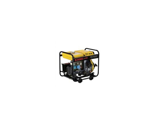 Генератор KAMA дизельный KDK7500CE3, 3-ф. 220/400V, 50Hz, 6.9kVA/5.5kW, 12.5 л, 1.5 л/ч, ручной/стартер (KDK7500CE3) Генератор KAMA дизельный KDK7500CE3, 3-ф. 220/400V, 50Hz, 6.9kVA/5.5kW, 12.5 л, 1.5 л/ч, ручной/стартер (KDK7500CE3)