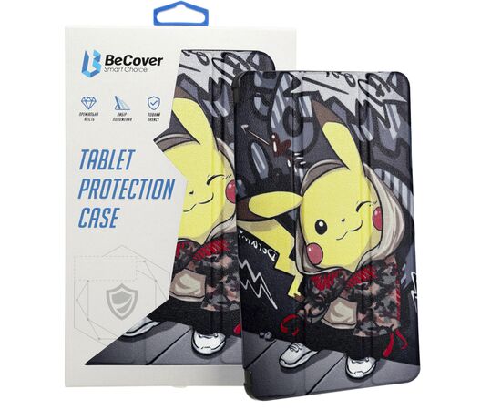 Чохол до планшета BeCover Smart Case Samsung Galaxy Tab S10 FE (SM-X520/SM-X526) 10.9" Pikachu (714561), зображення 6 Чохол до планшета BeCover Smart Case Samsung Galaxy Tab S10 FE (SM-X520/SM-X526) 10.9" Pikachu (714561), зображення 6