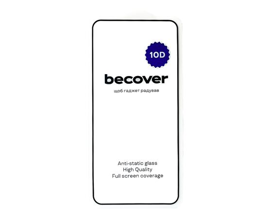 Стекло защитное BeCover 10D Xiaomi Redmi 15 Black (713906), изображение 3 Стекло защитное BeCover 10D Xiaomi Redmi 15 Black (713906), изображение 3