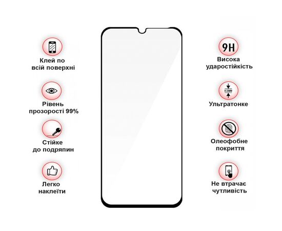 Стекло защитное BeCover Xiaomi Redmi 15C 4G/5G Black (713907), изображение 3 Стекло защитное BeCover Xiaomi Redmi 15C 4G/5G Black (713907), изображение 3