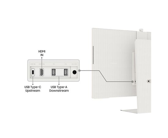 Монітор Samsung LS32FM803UIXUA, зображення 9 Монітор Samsung LS32FM803UIXUA, зображення 9