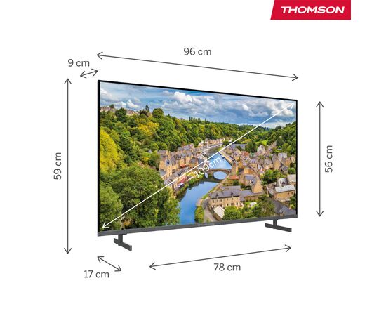Телевизор THOMSON 43FQG3S15, изображение 6 Телевизор THOMSON 43FQG3S15, изображение 6