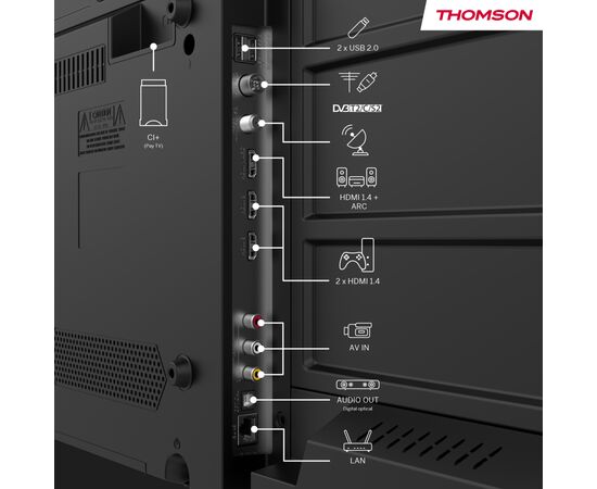 Телевизор THOMSON 43FQG3S15, изображение 7 Телевизор THOMSON 43FQG3S15, изображение 7