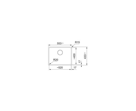 Мойка кухонная Franke Maris MRG 110-52 (125.0701.781), изображение 3 Мойка кухонная Franke Maris MRG 110-52 (125.0701.781), изображение 3