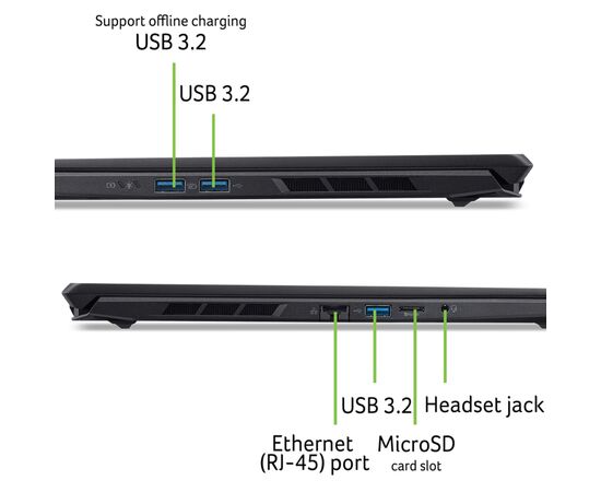 Ноутбук Acer Nitro V 16S ANV16S-71 (NH.U28EU.003), изображение 11 Ноутбук Acer Nitro V 16S ANV16S-71 (NH.U28EU.003), изображение 11