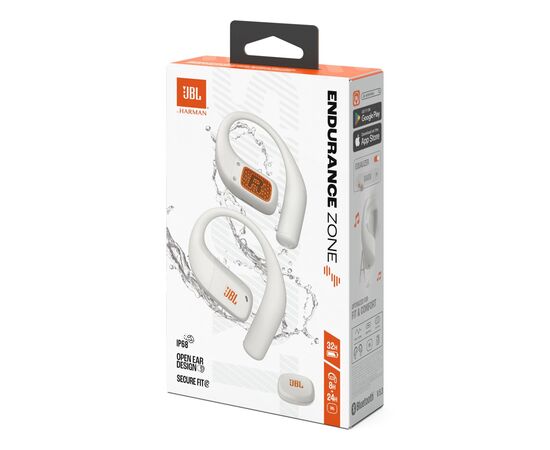 Навушники JBL Endurance Zone White (JBLENDUZONEWHT), зображення 11 Навушники JBL Endurance Zone White (JBLENDUZONEWHT), зображення 11