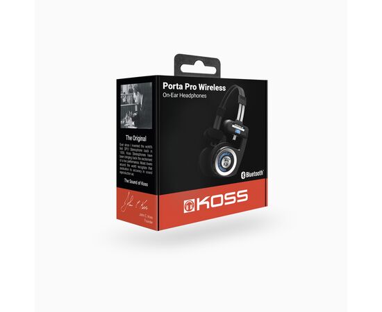 Наушники Koss Porta Pro On-Ear Wireless Black (197675.102), изображение 28 Наушники Koss Porta Pro On-Ear Wireless Black (197675.102), изображение 28