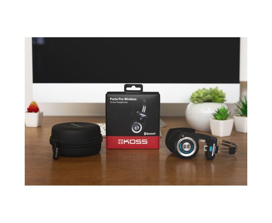 Наушники Koss Porta Pro On-Ear Wireless Black (197675.102), изображение 2 Наушники Koss Porta Pro On-Ear Wireless Black (197675.102), изображение 2