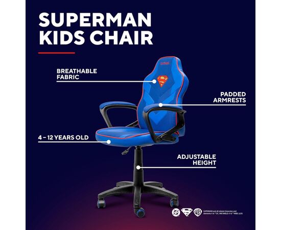 Кресло игровое Trust GXT 703SM Revvo Blue (25741), изображение 4 Кресло игровое Trust GXT 703SM Revvo Blue (25741), изображение 4